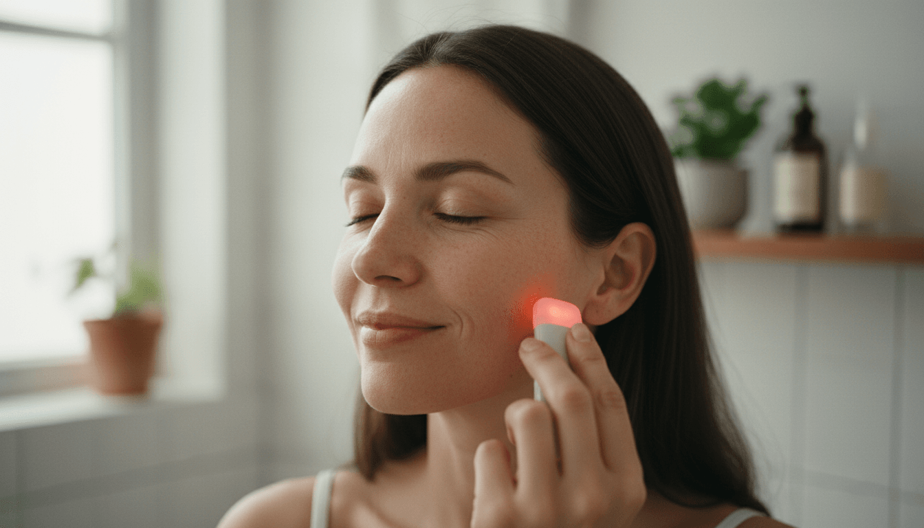 led therapy facial